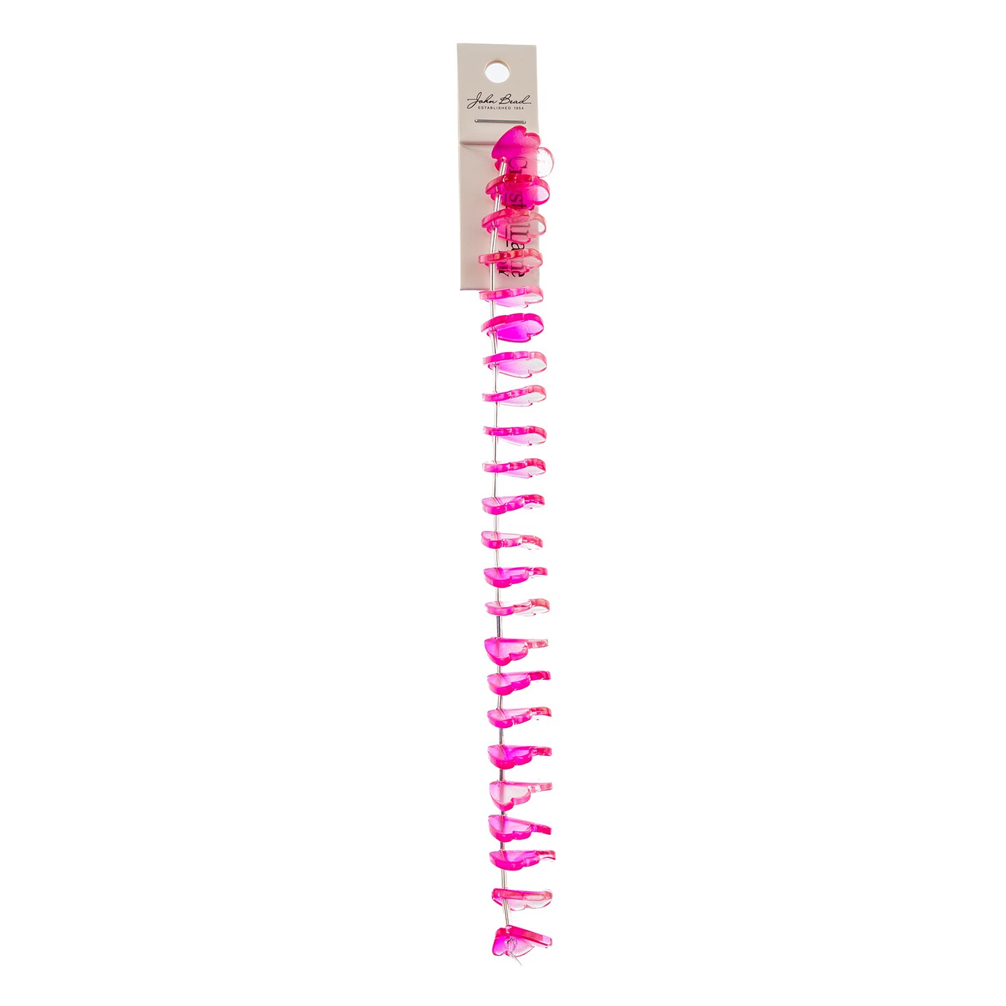 Crystal Lane DIY Glass Garden 15x16mm Petals Leaf Bead Strand, 21pcs