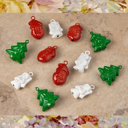 Christmas Bells Santa Bells Tree Bells Angel Bells Set - Bell-03