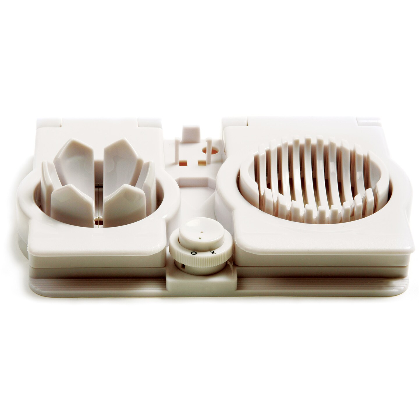 Norpro Multi Functional Egg Slicer, Wedger, Piercer and Garnish Tool, White