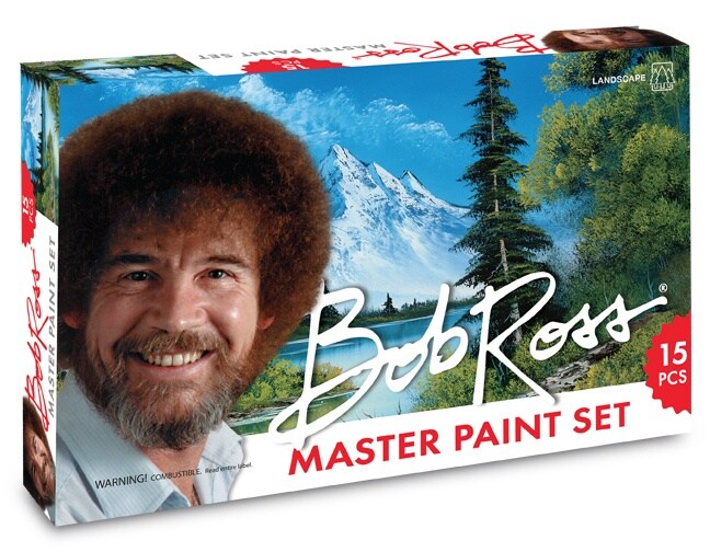 Bob Ross Master Paint Set-16 Piece Set