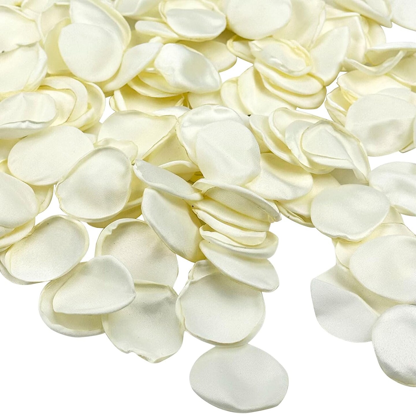 200 Pcs Silk Rose Ivory Petals