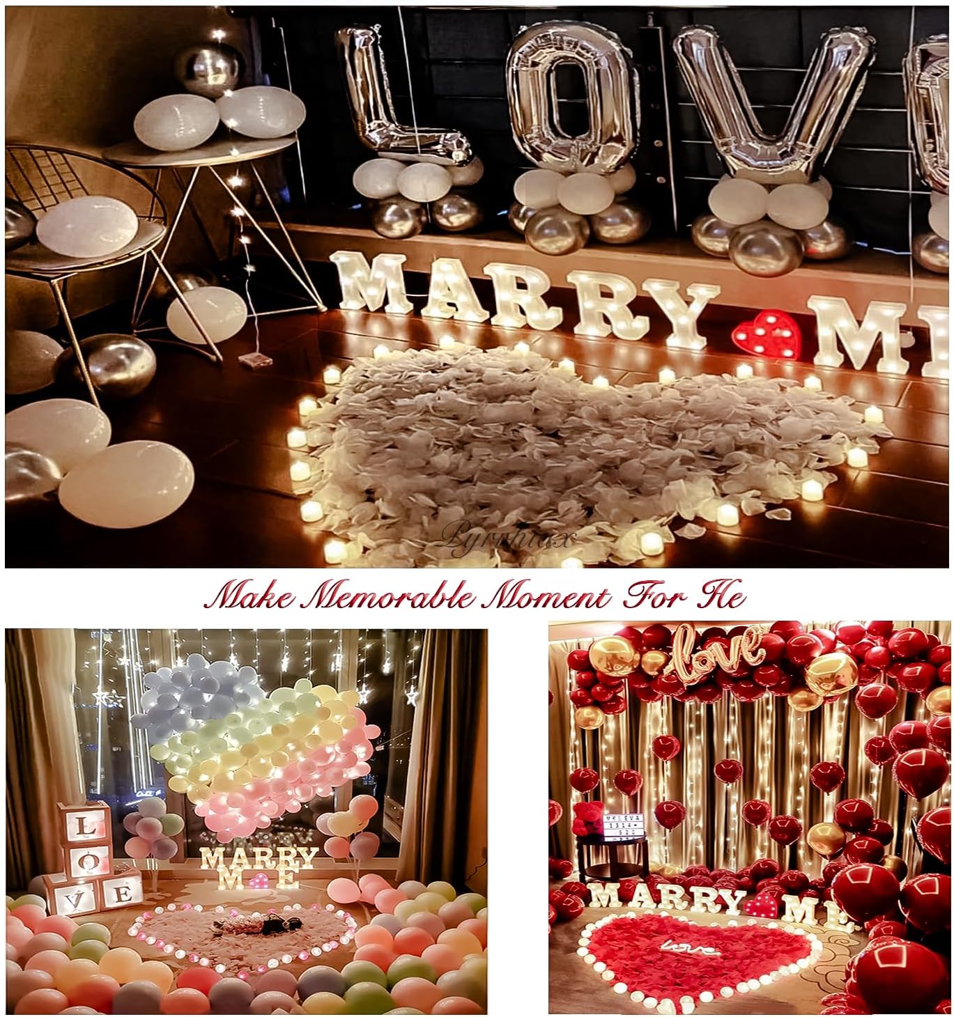 1000 Pieces Artificial Rose Petals (Gold Color)