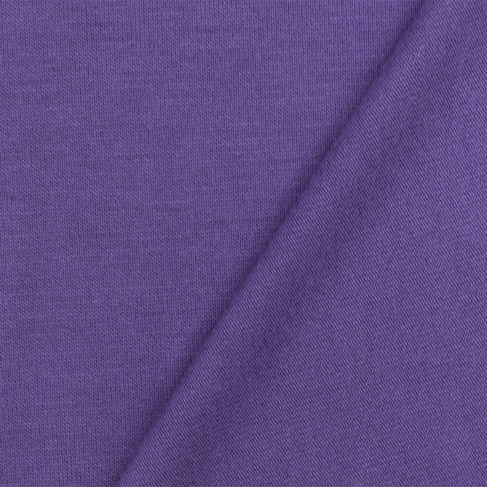 Jam Purple Solid Stretch Rayon Jersey Knit Fabric By the Yard