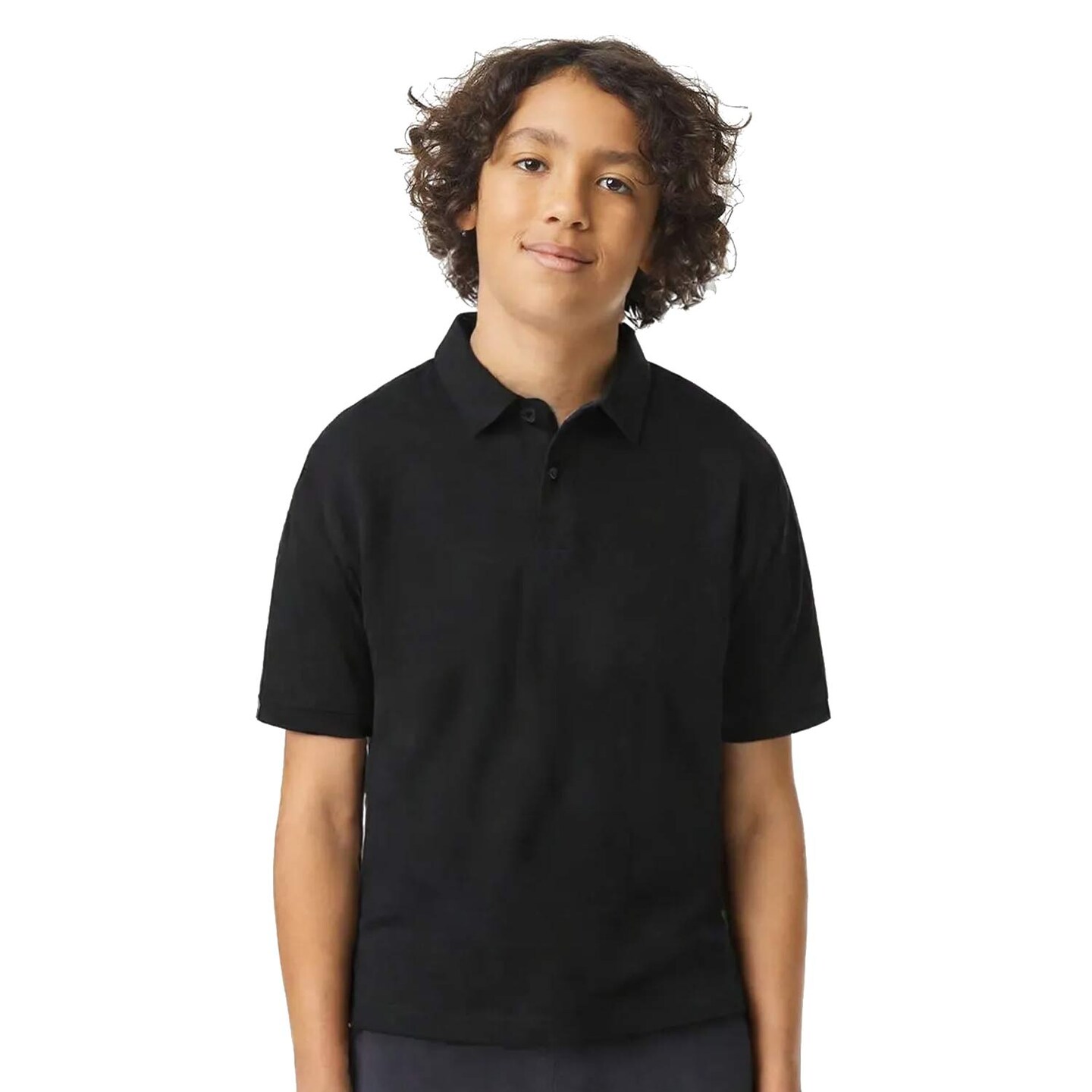 Gildan DryBlend Youth Jersey Polo Shirt for School Wear Blank Tee