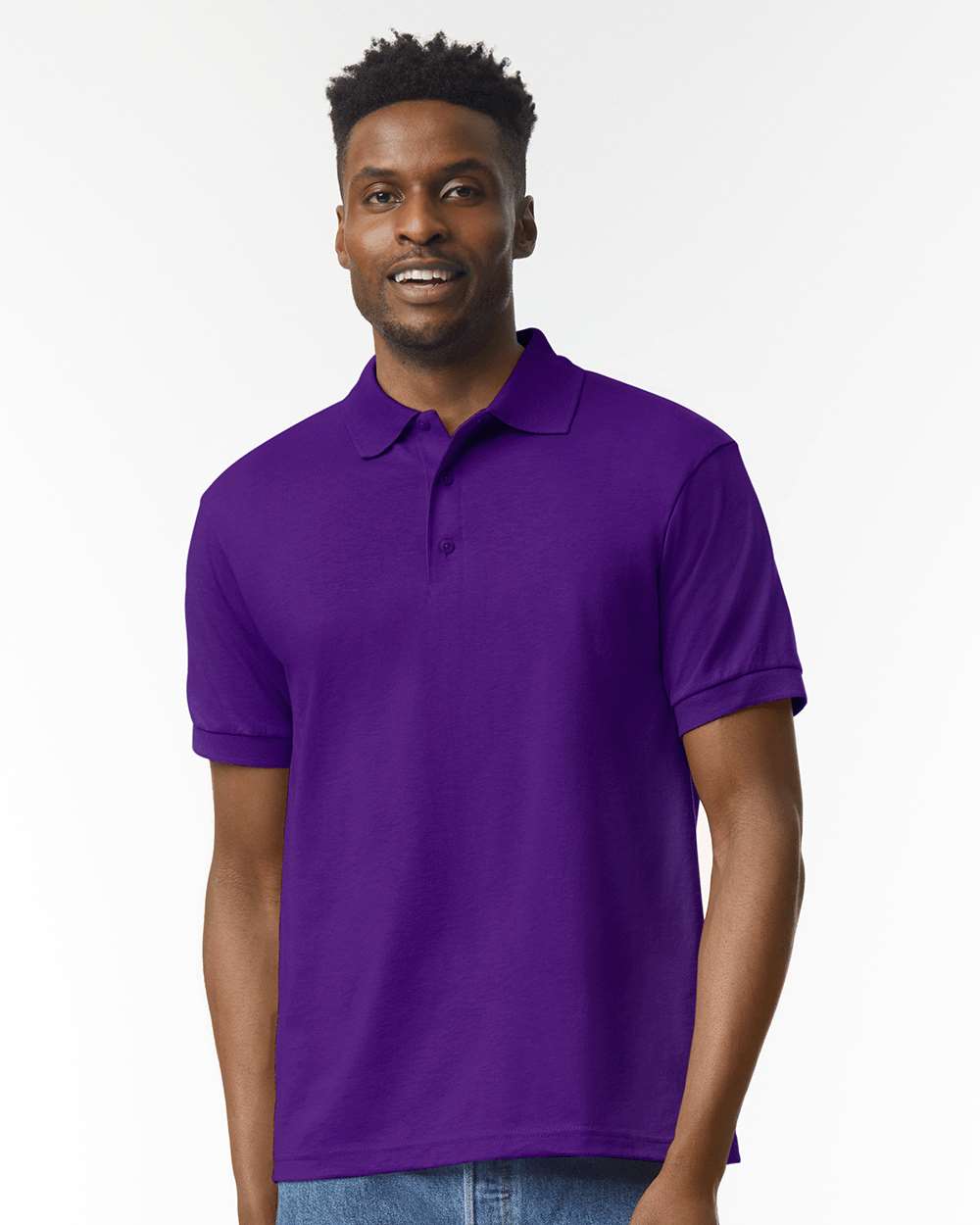 Gildan DryBlend Jersey Collared Neck Short Sleeve Polo for Workwear, Casual Style & Everyday Comfort
