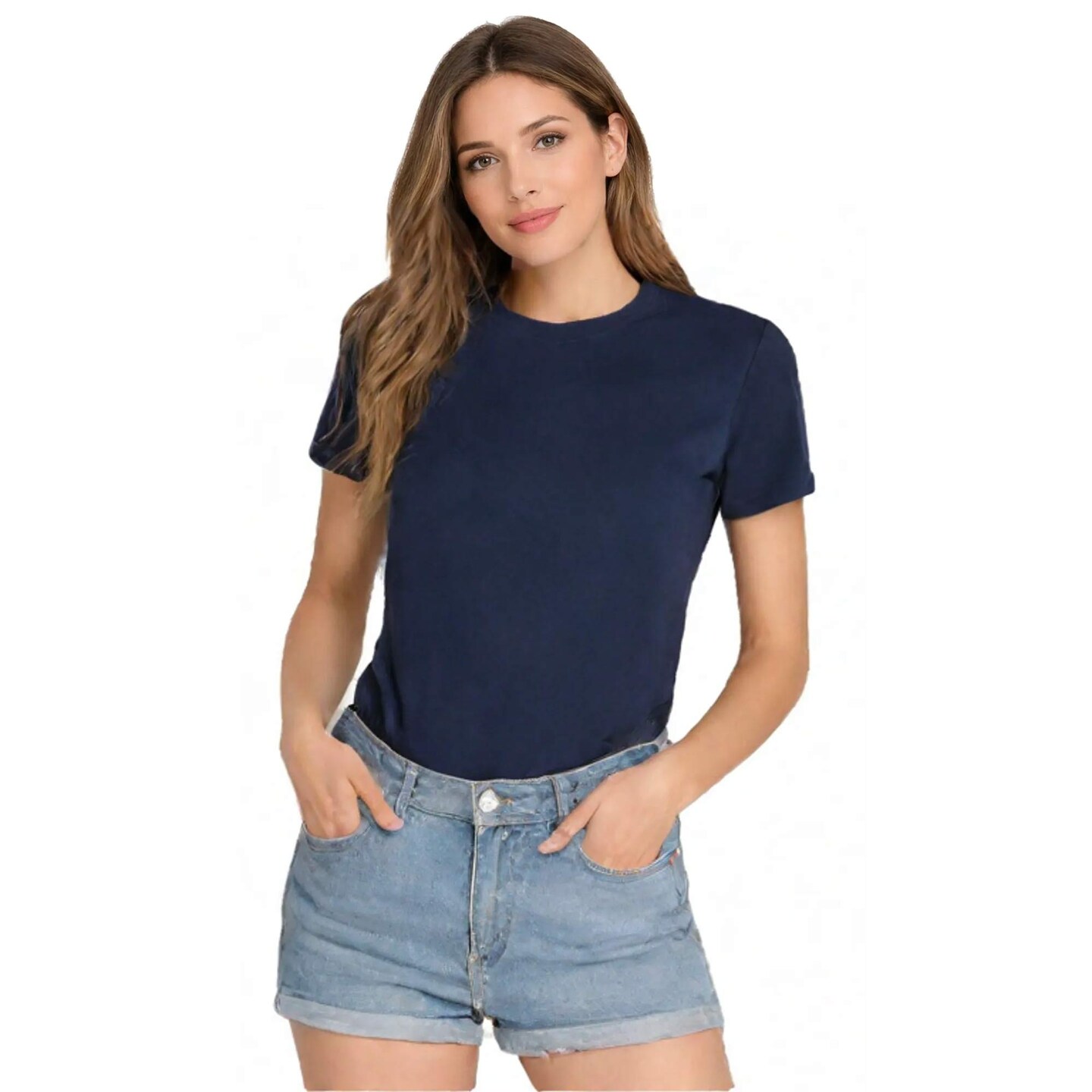 Gildan Crewneck Heavy Cotton Short Sleeve T-Shirt 5.3 oz 100% Cotton Classic Unisex Fit Everyday Blank Tee for Custom Printing