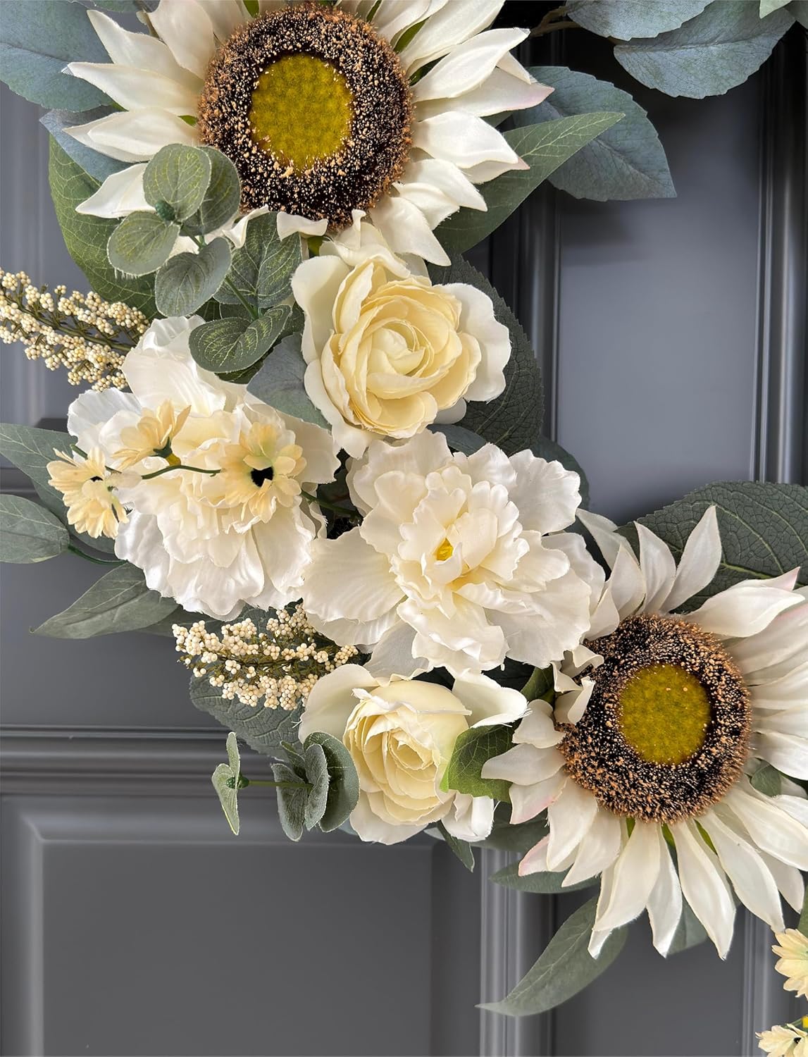 Spring Wreath for Front Door