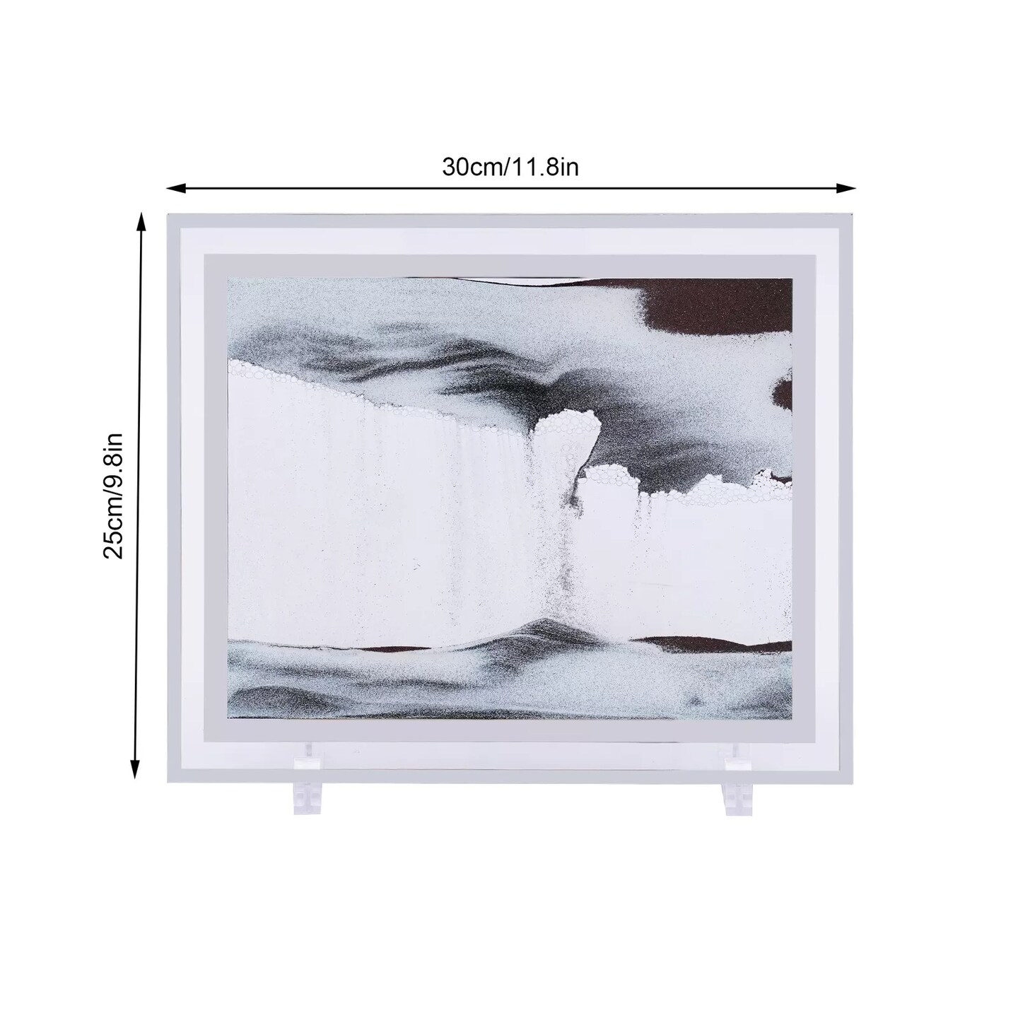 3D Sandscape Moving-Sand Picture Frame Drifting Motion Art Decoration Display
