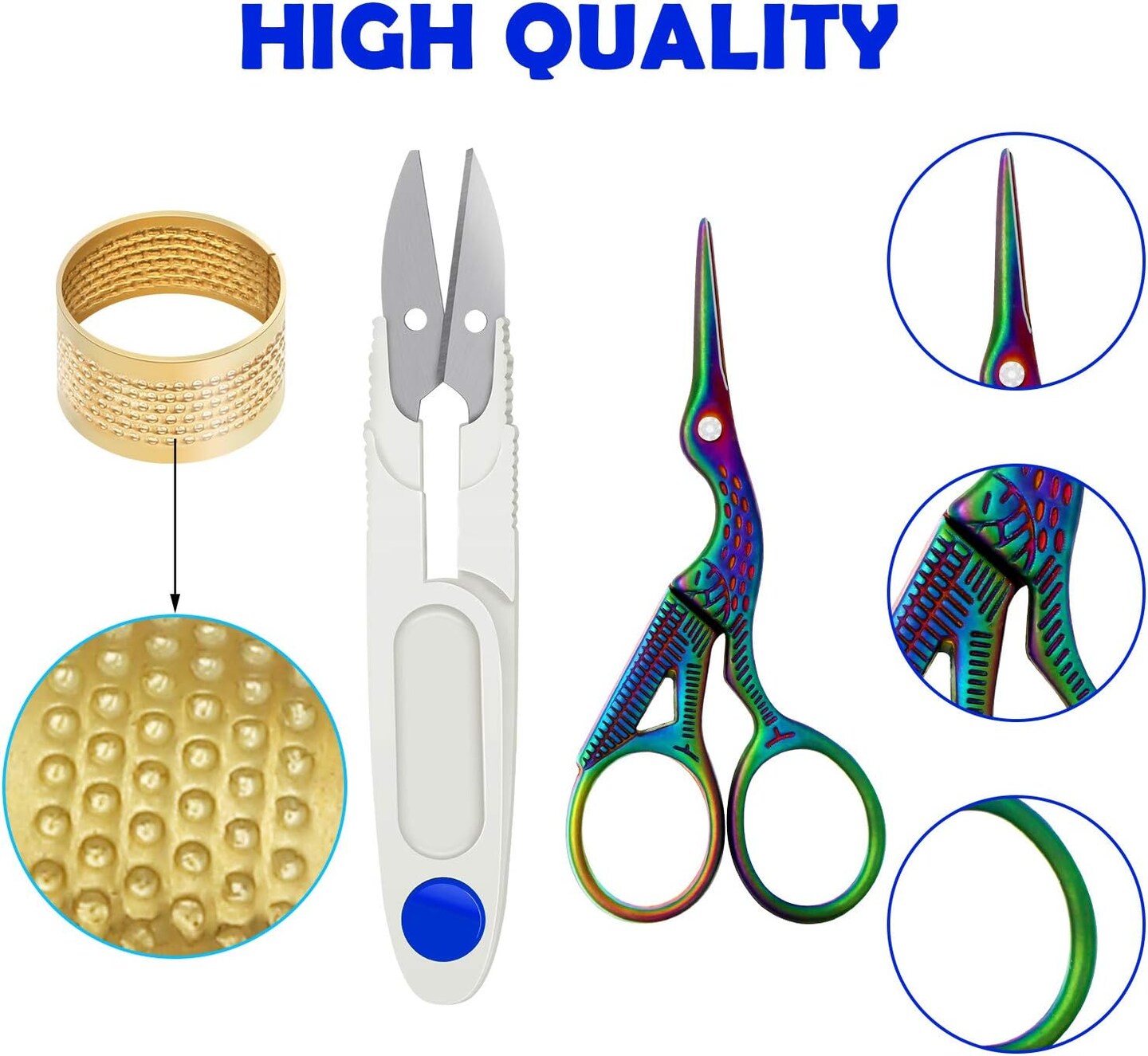 53 Pieces Cross Stitch Tool Embroidery Starter Kit