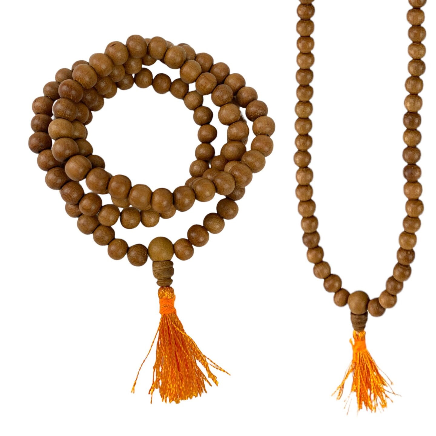 Sandalwood Mala, Sandalwood Japa Mala, 108 Meditation Mala