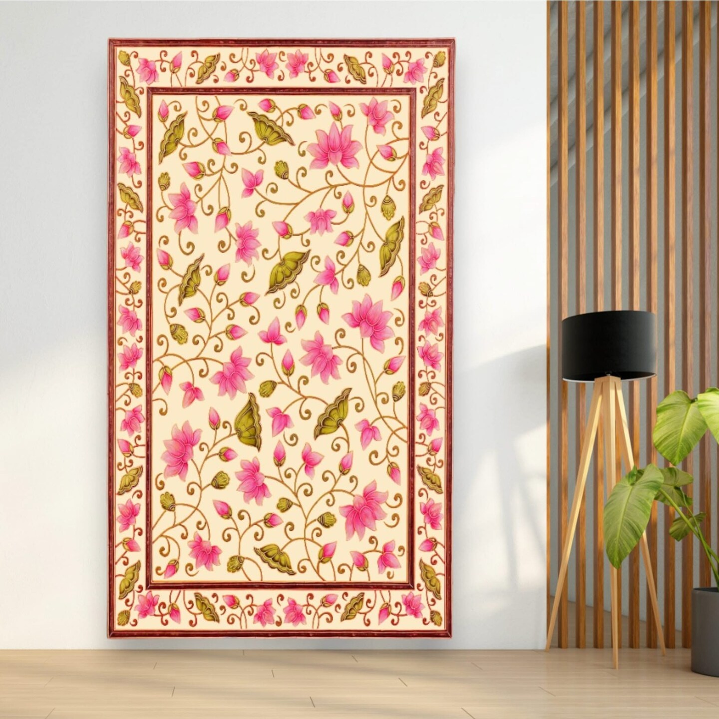 Flower Design Backdrop, Lotus Wedding Decoration, Pooja Backdrop Decoration, Indian Backdrop, Indian Decorations,housewarming Decor, Traditional Backdrop, Pooja Decoration