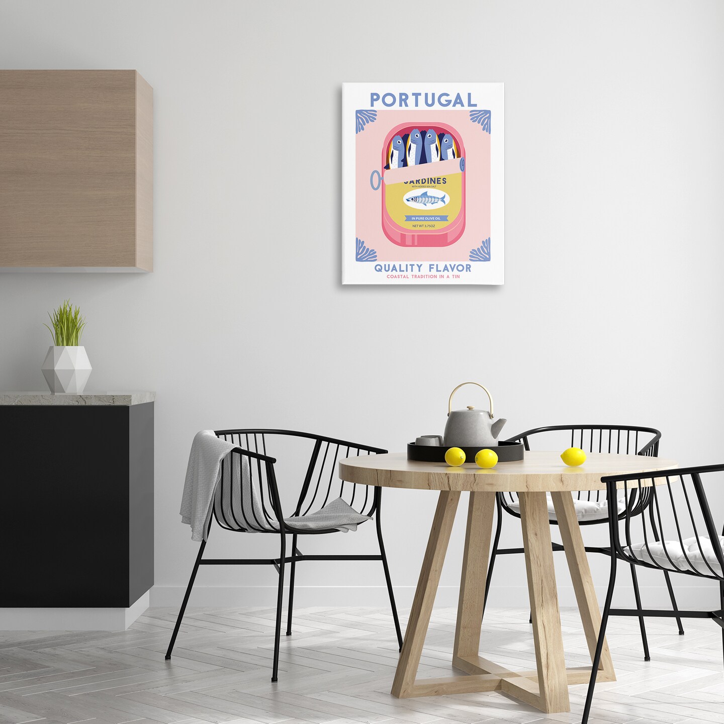 Stupell Industries Portugal Sardine Can Canvas Wall Art Design by Omar Escalante