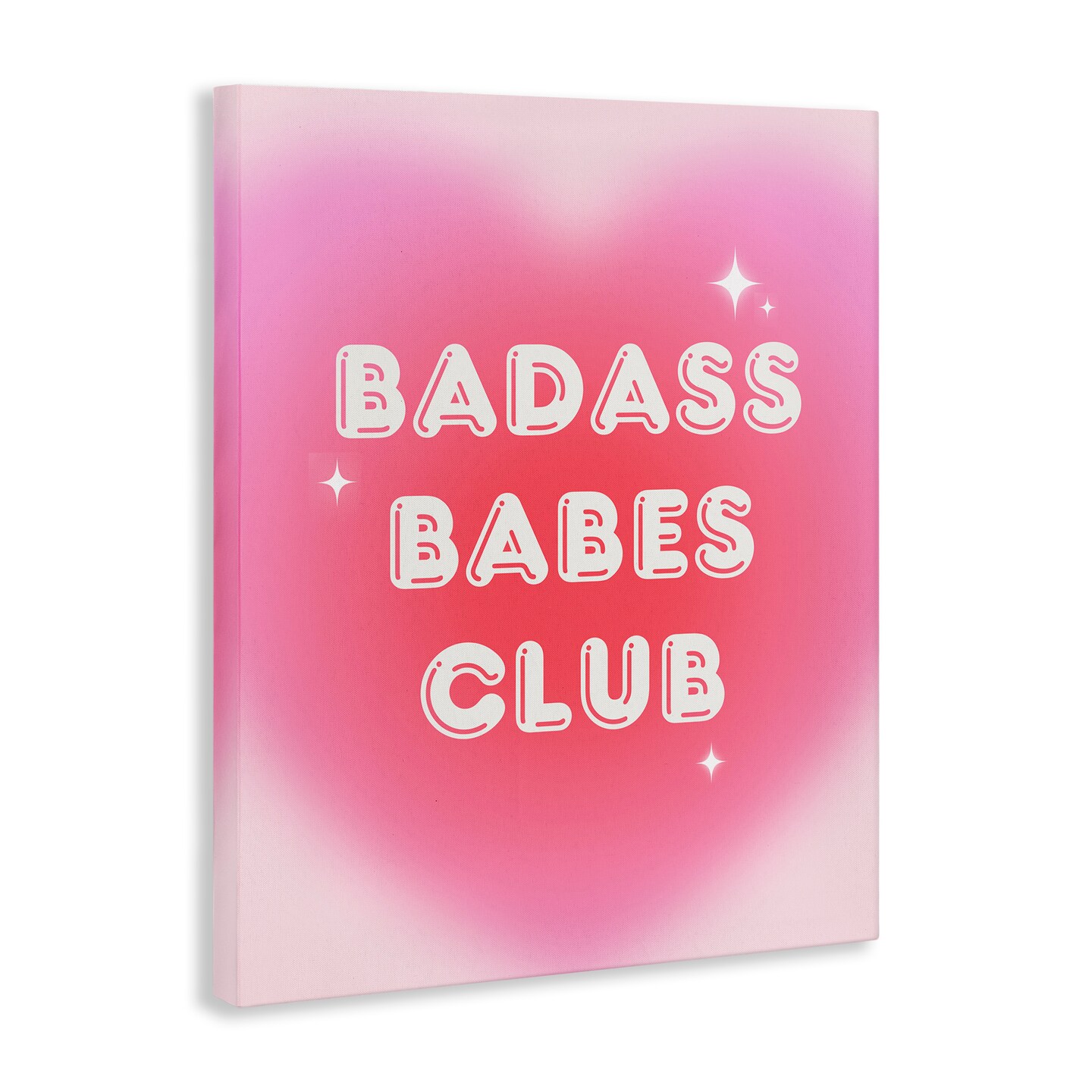 Stupell Industries Bad*ss Babes Club Canvas Wall Art Design by House of Lulu