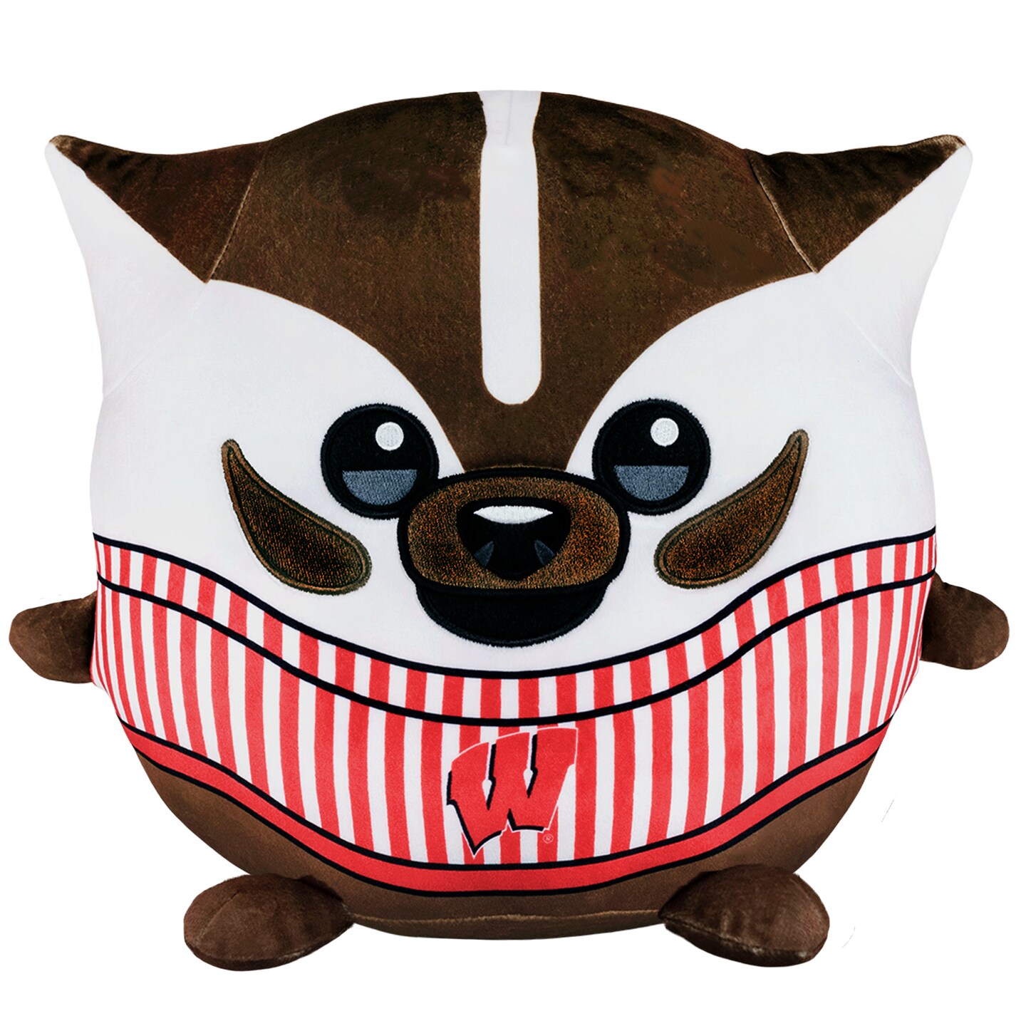 Sleep Squad Wisconsin Badgers Bucky Badger 12&#x22; Mascot Kiri Cloud Plushie
