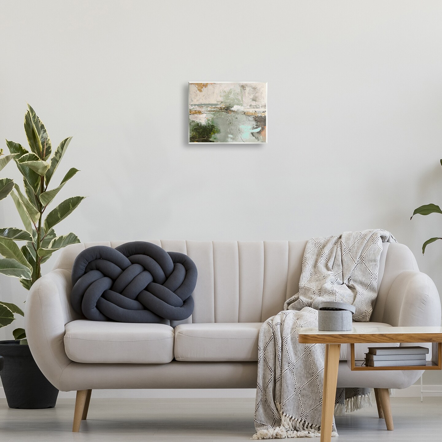Stupell Industries Abstract Seascape Landscape Wall Plaque Art Design by Design Fabrikken