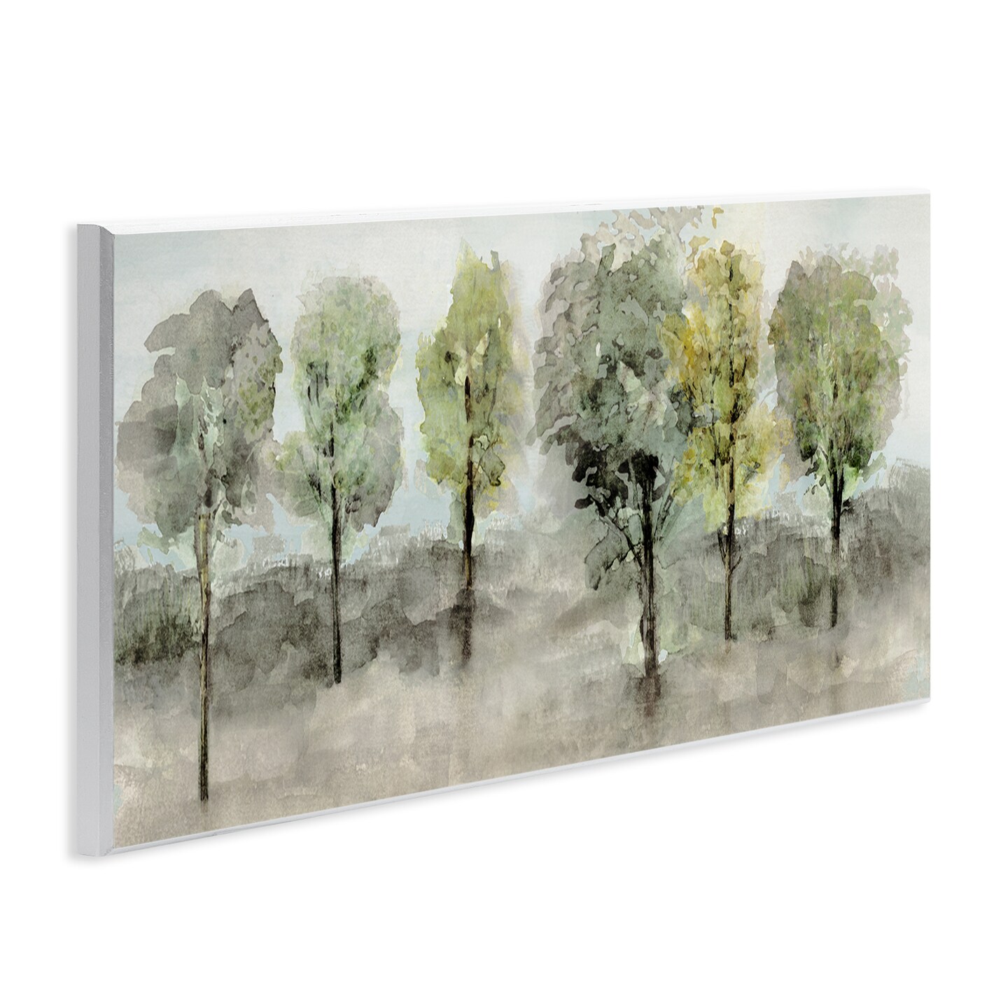 Stupell Industries Splashed Watercolor Trees Wall Plaque Art Design by Val Rhodes