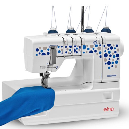 Elna Easycover Mechanical Coverlock Machine