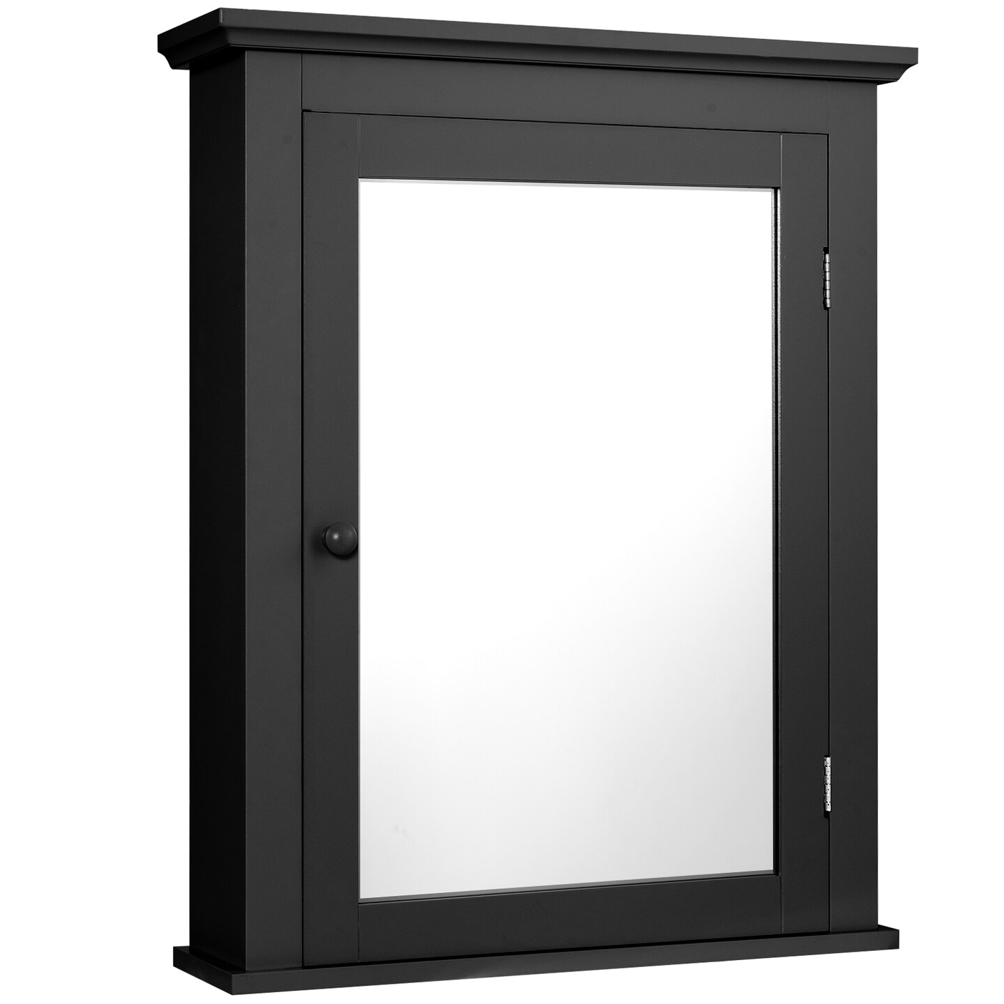 Bathroom Mirror Cabinet Wall Mounted Adjustable Shelf Medicine Storage