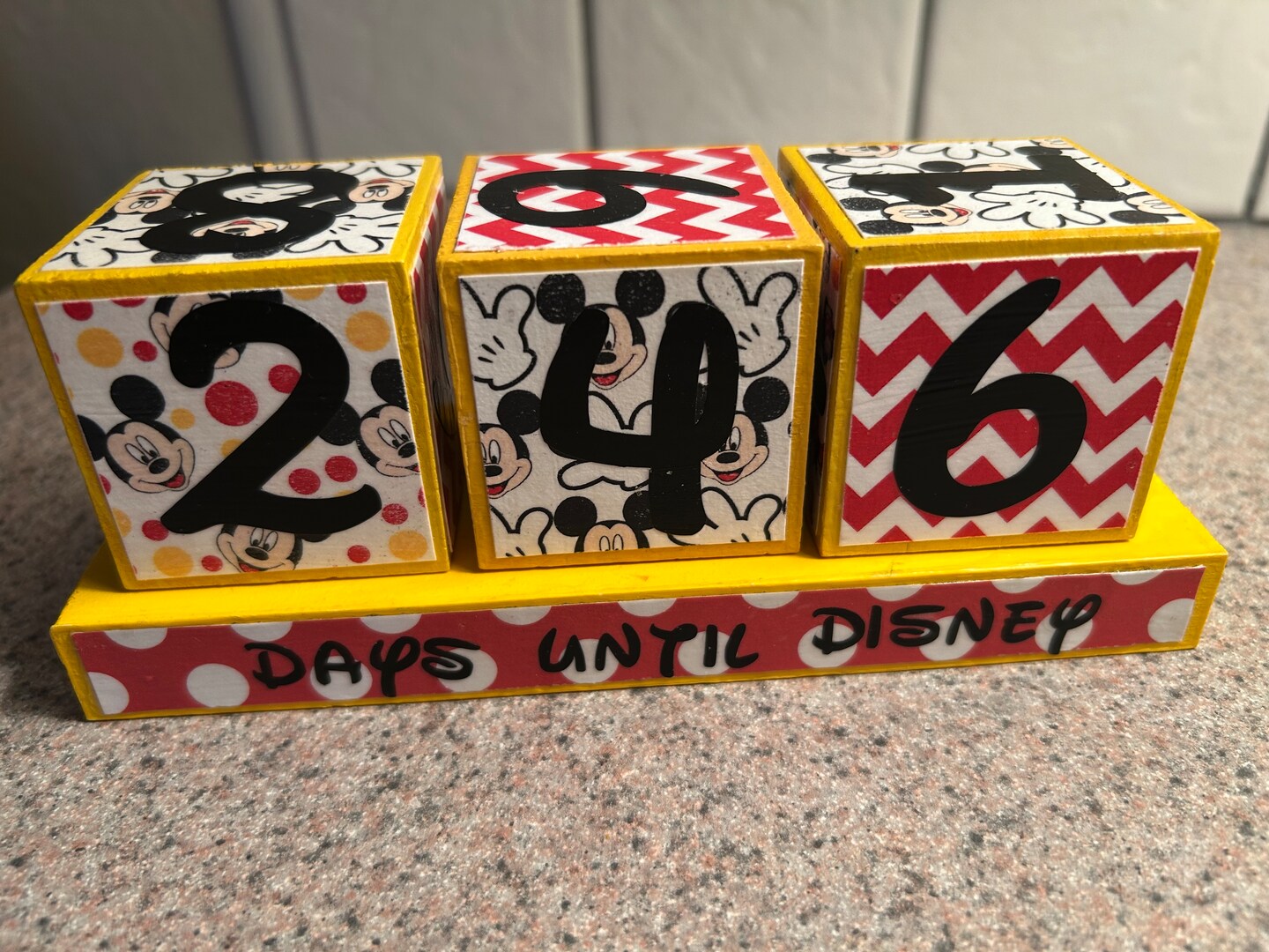 Disney Countdown calendar | MakerPlace by Michaels