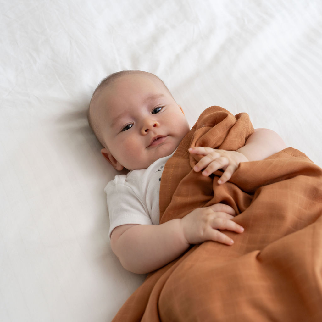 Sublimation Muslin Swaddle Blankets by Organic Cotton Mart&#xAE;
