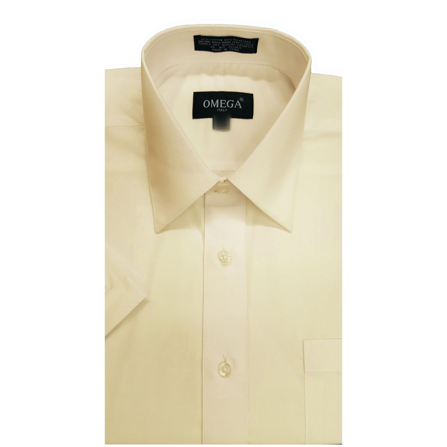 Ivory Slim Fit Short Sleeve Polo Shirt