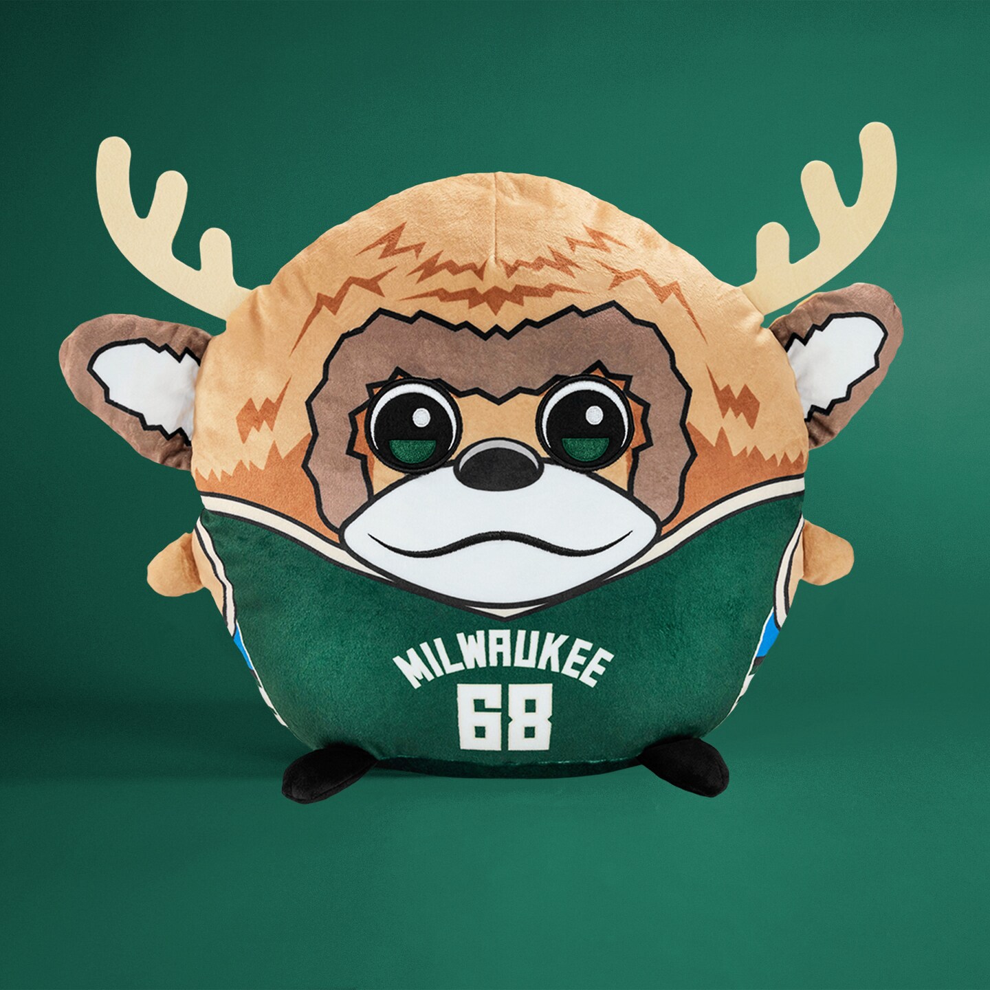Sleep Squad Milwaukee Bucks Bango 12&#x22; Mascot Kiri Cloud Plushie