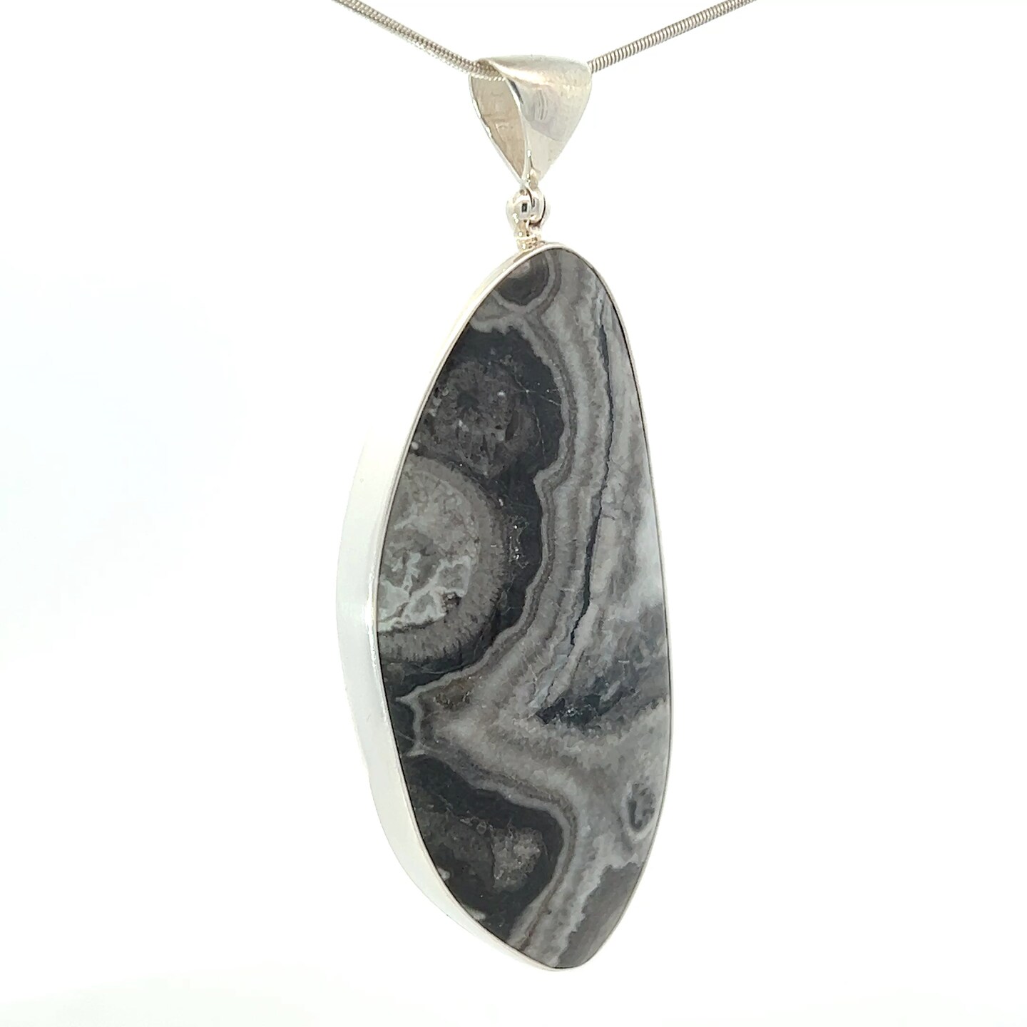 Stones Desire Rhyolite Stone Pendant Necklace (22") product 2
