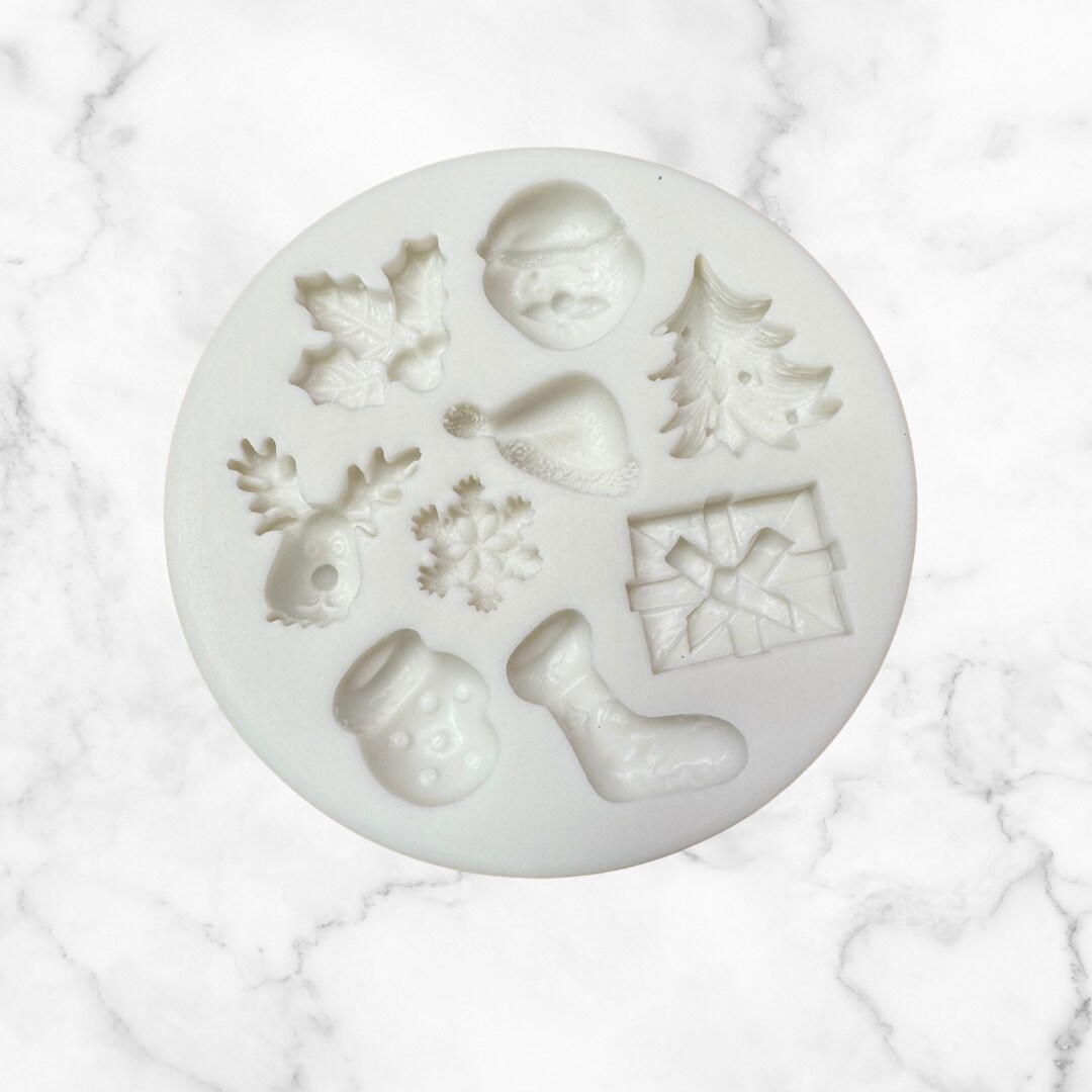 Christmas Stocking ,Christmas ,Stocking ,Tree ,Santa Claus ,Snowman, Reindeer, silicone molod