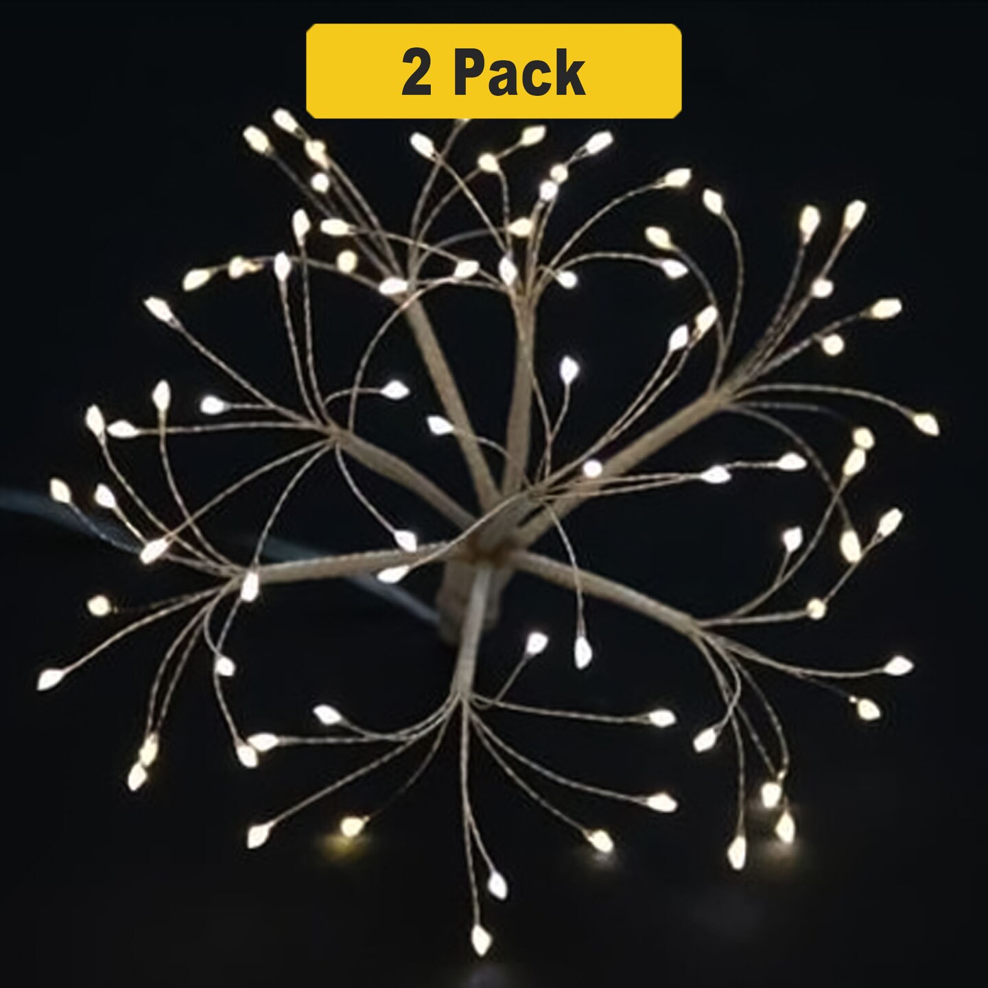 Magical 80 LED Dandelion Light for Vases & Bouquets — DIY Shapeable