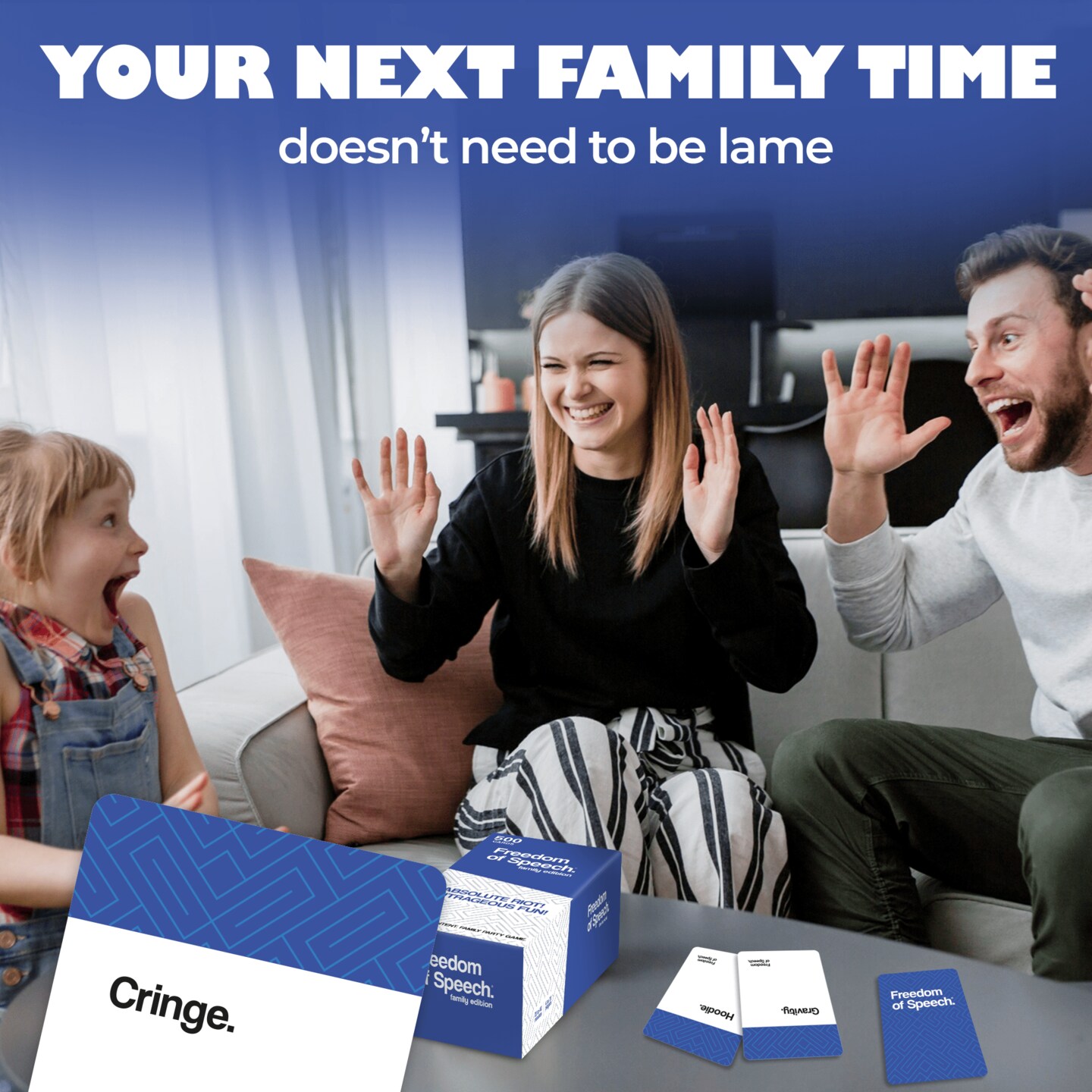 Board Game Freedom of Speech Family Edition - Guess The Word