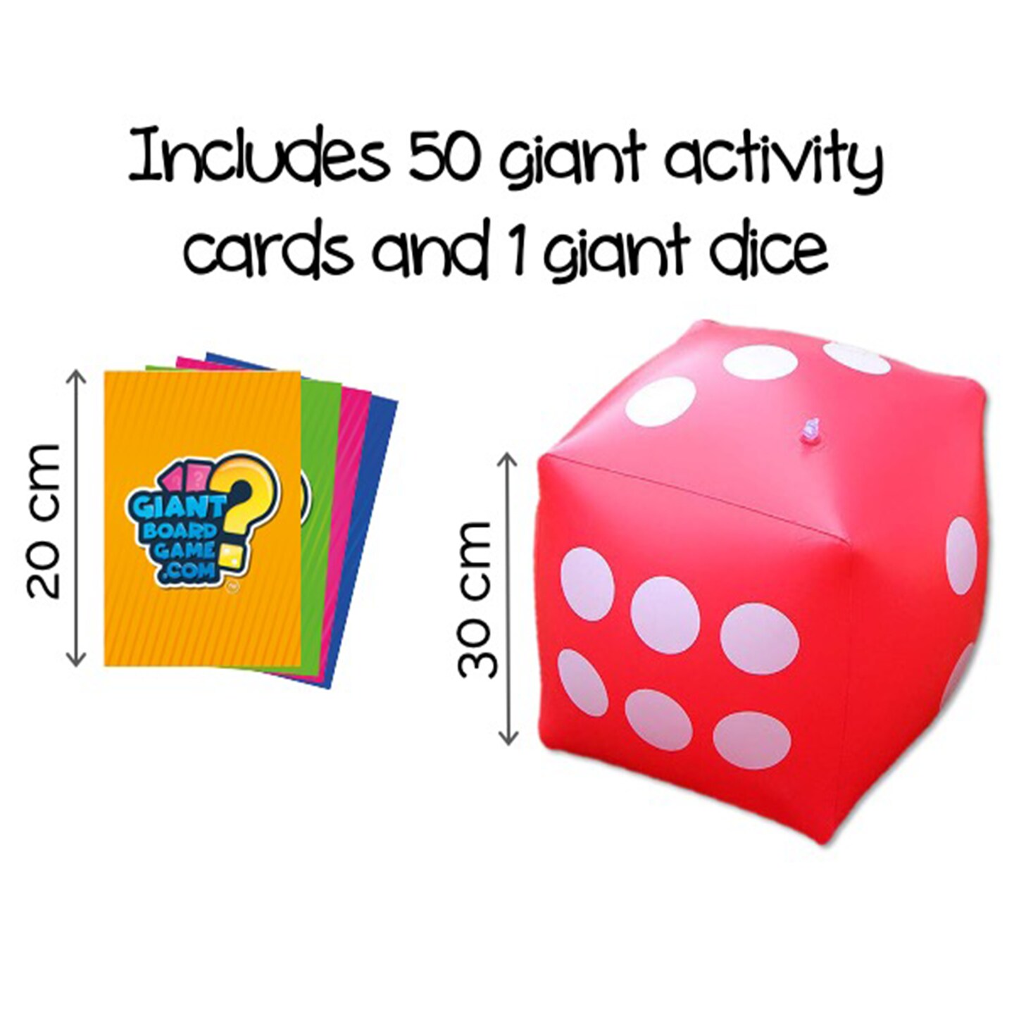 Giant Board Game | Fun Family Game with Jumbo Dice
