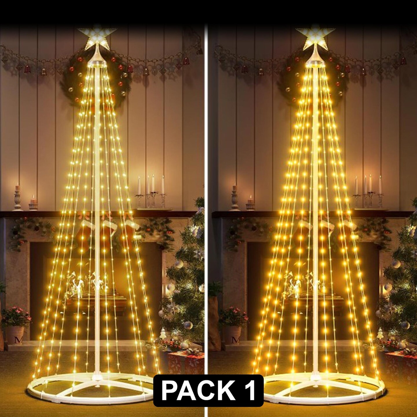 7ft Christmas Tree Light Decoration