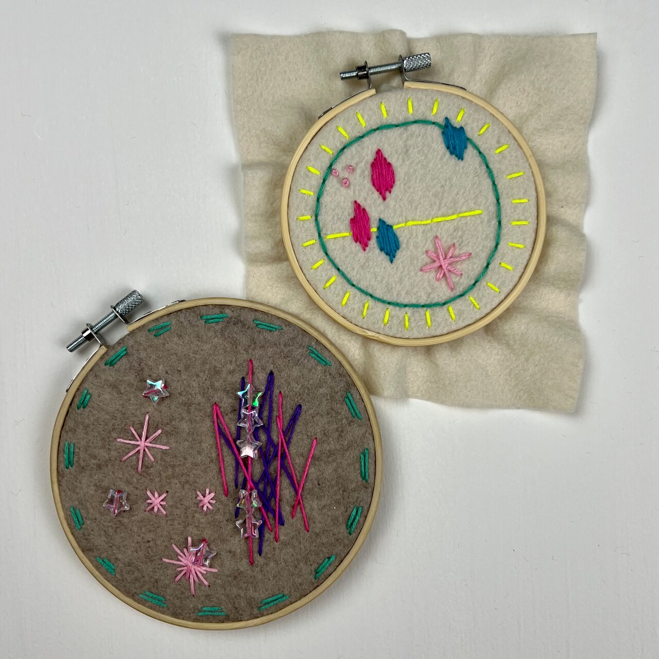 Kids Club: Abstract Embroidery