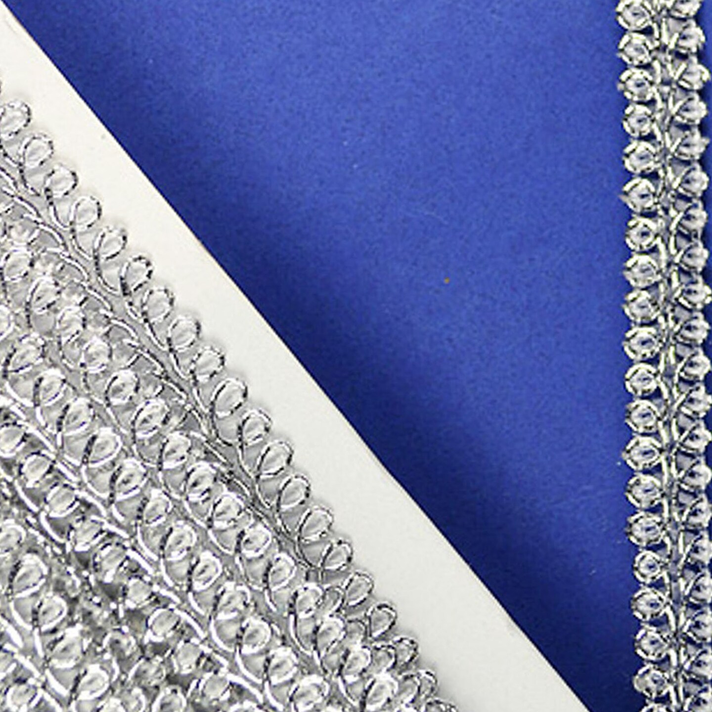 1/2&#x22; x 15 Yards Silver Gimp Braid 5 Packs Gimp Braid Trim