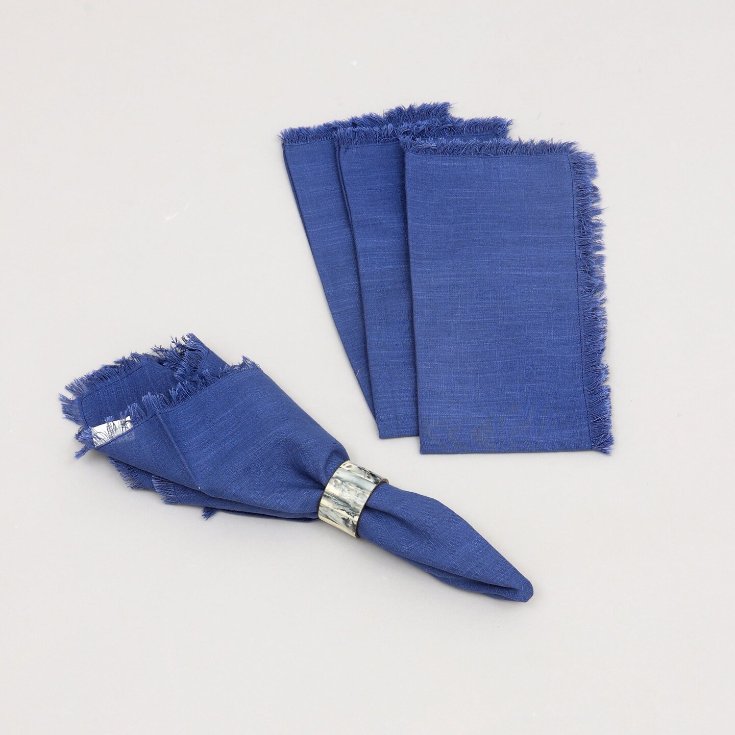 Premium 100% Cotton Napkin Cloth – Set of 4 Reusable, Soft & Durable Napkin Cloth for Dining Table & Special Occasions