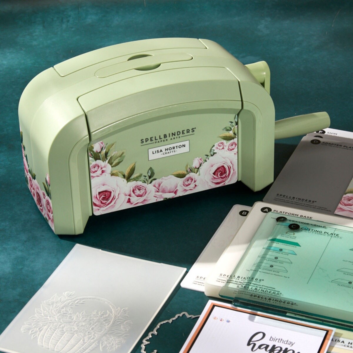 Lisa Horton Crafts Special Edition Platinum 6 Machine-Sage Green
