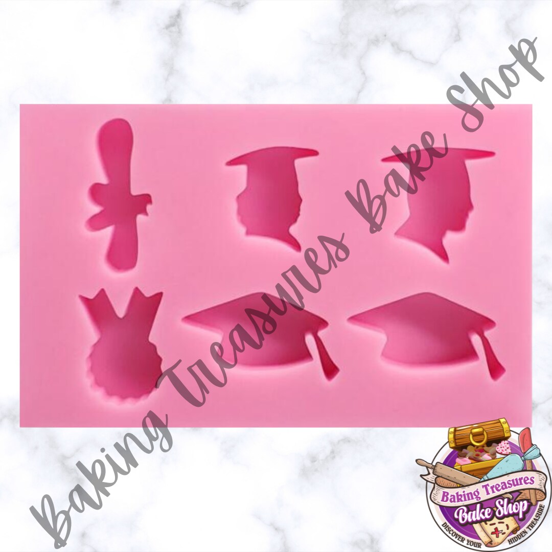 Graduation Silhouettes Silicone Mold