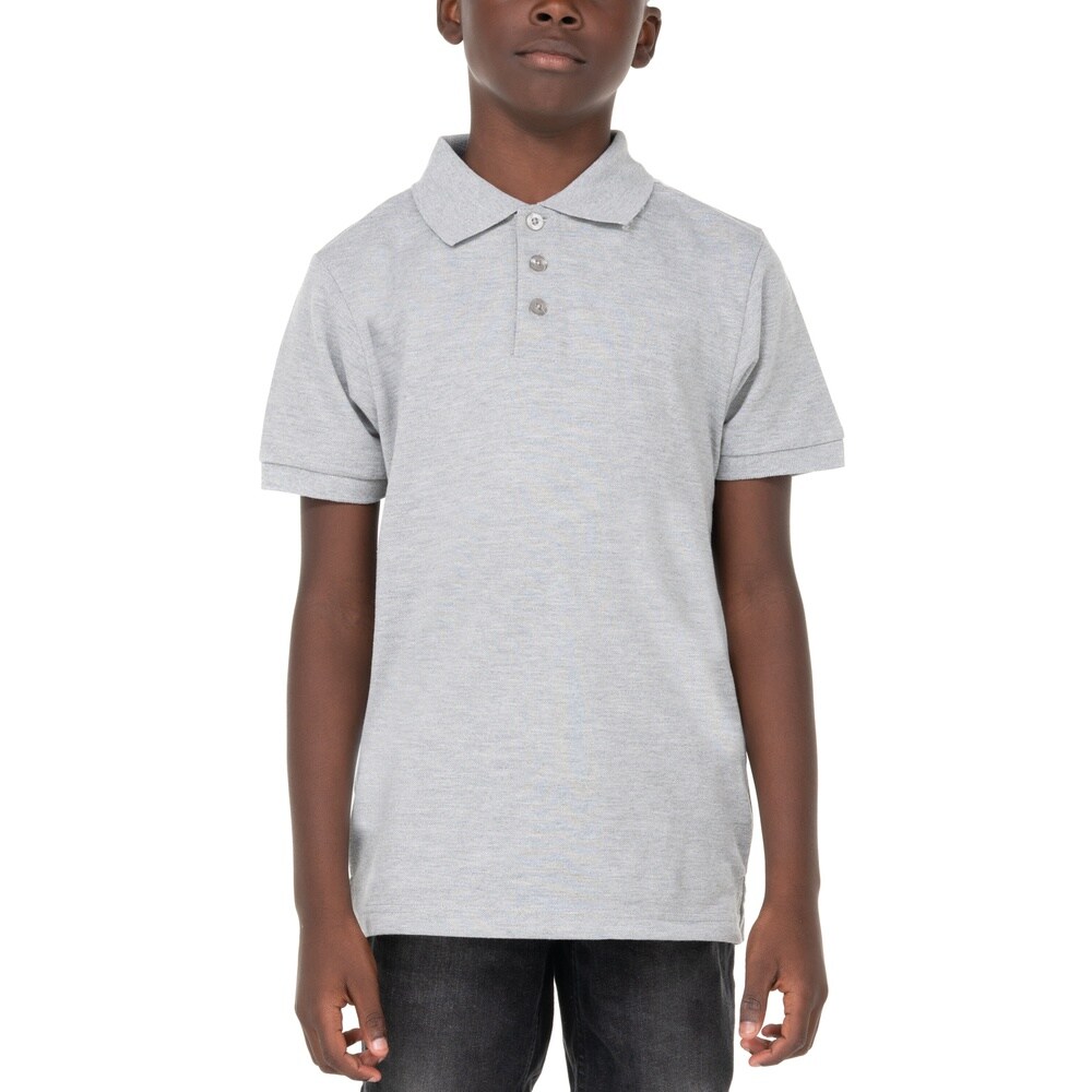Youth Pique Polo Shirt with Classic Fit and Comfort Free Shipping