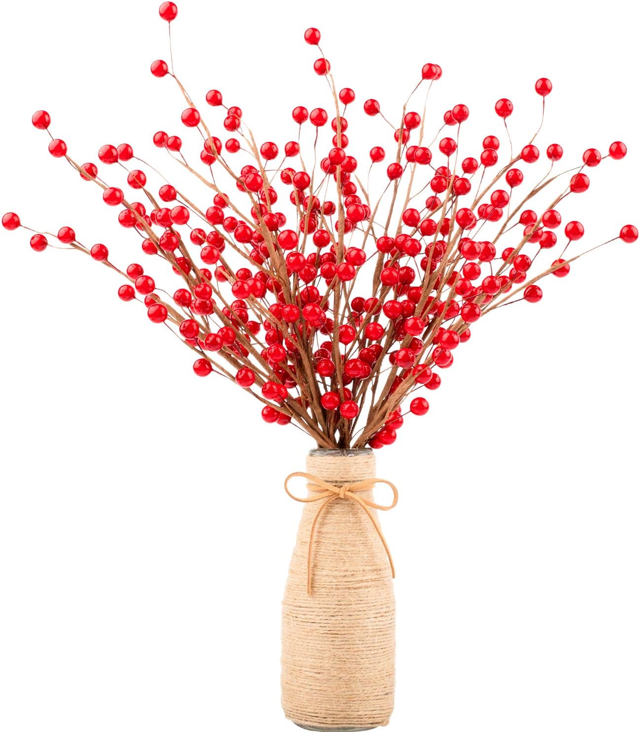 Christmas Red Berry Twig Stem (Red)