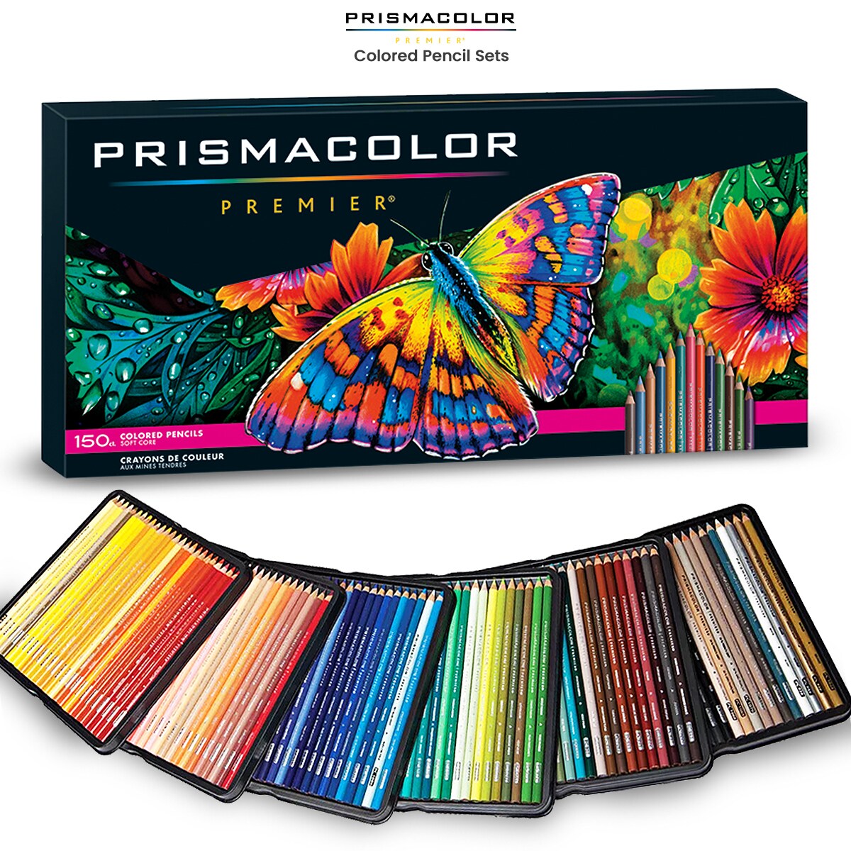 PrismaColor Premier Colored Pencils Complete Set of 150 Assorted Colors