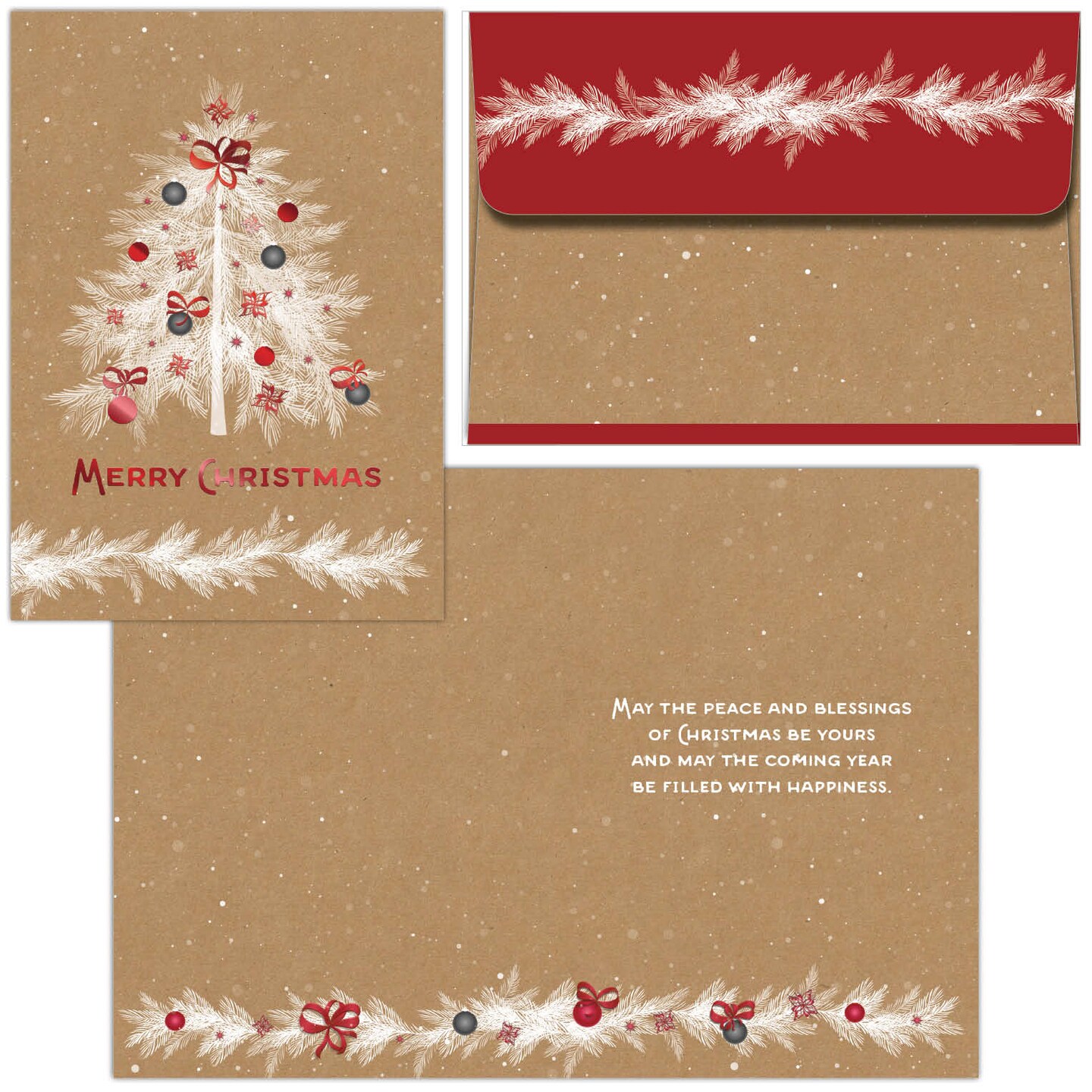 Christmas Collection- 26 Special Finish Boxed Christmas Cards