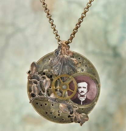 Antiqued Copper Plated Brass Shell Pinch Connector - Set of Four - C-O02