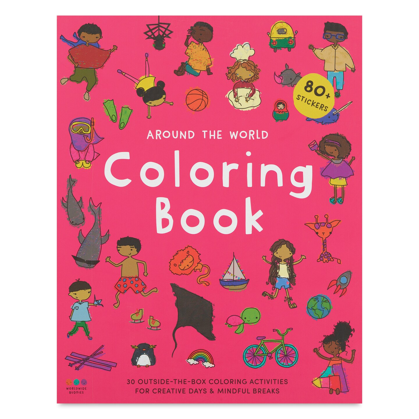 Around the World Coloring Book