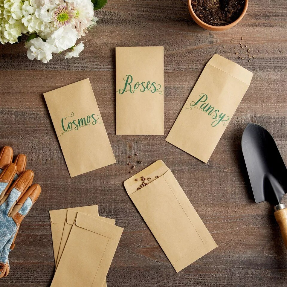 100-Pack #7 Money Envelopes for Banks, Cash, Coins, and Budgeting, 3.5 x 6.5 In