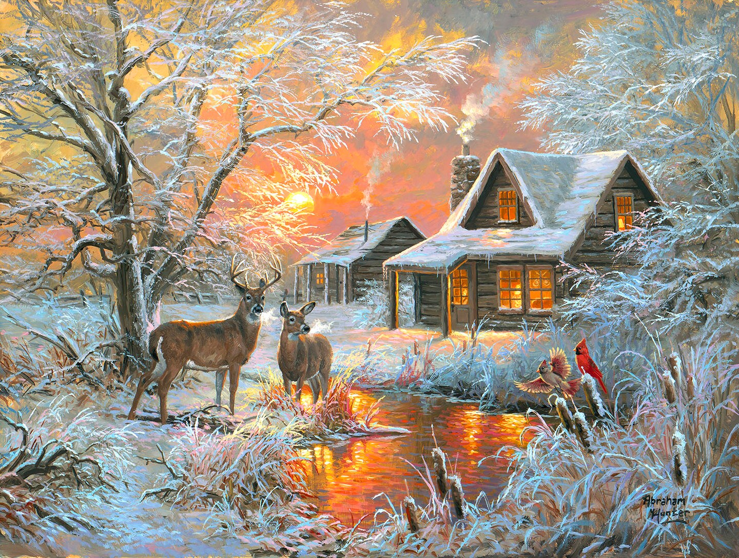 Sunsout Frosty Glow 500 pc Jigsaw Puzzle 69481 | Michaels