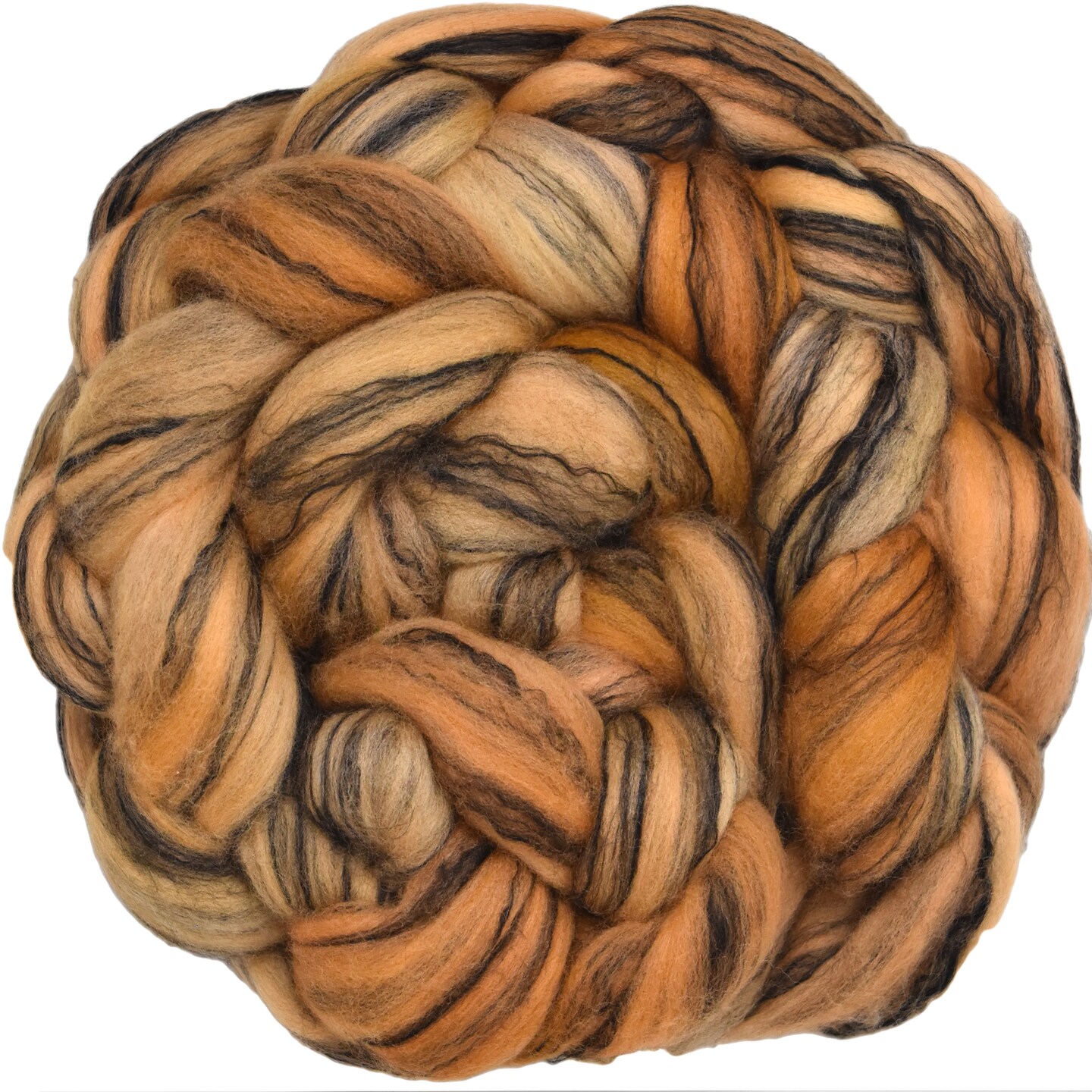 Hand Dyed Merino Wool Roving Blended with Tencel: Gorgeous tonal colorways for easy needle felting, hand spinning or weaving. Choose 1oz or 4oz