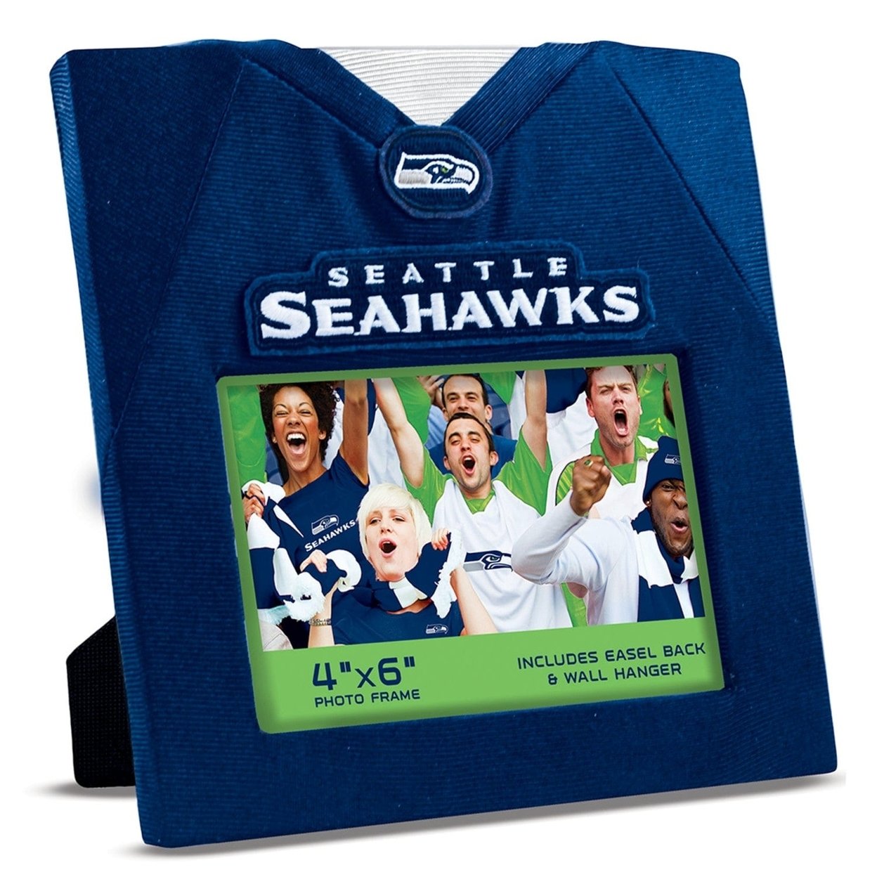 Seattle Seahawks Picture Frame 4X6 Officially Licensed With Easel Wall Hanger