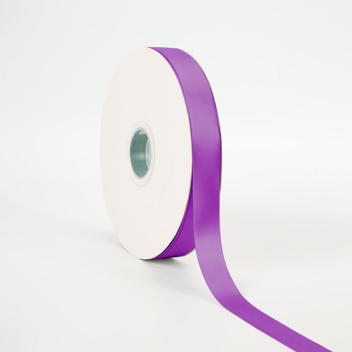 LaRibbons 3/8" - 2 1/4" Double Face Satin Ribbon | 50 Yard Roll - 100 Yard Roll