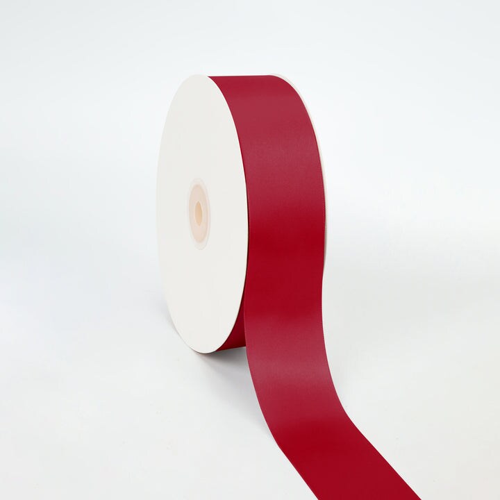 LaRibbons 3/8" - 2 1/4" Double Face Satin Ribbon | 50 Yard Roll - 100 Yard Roll
