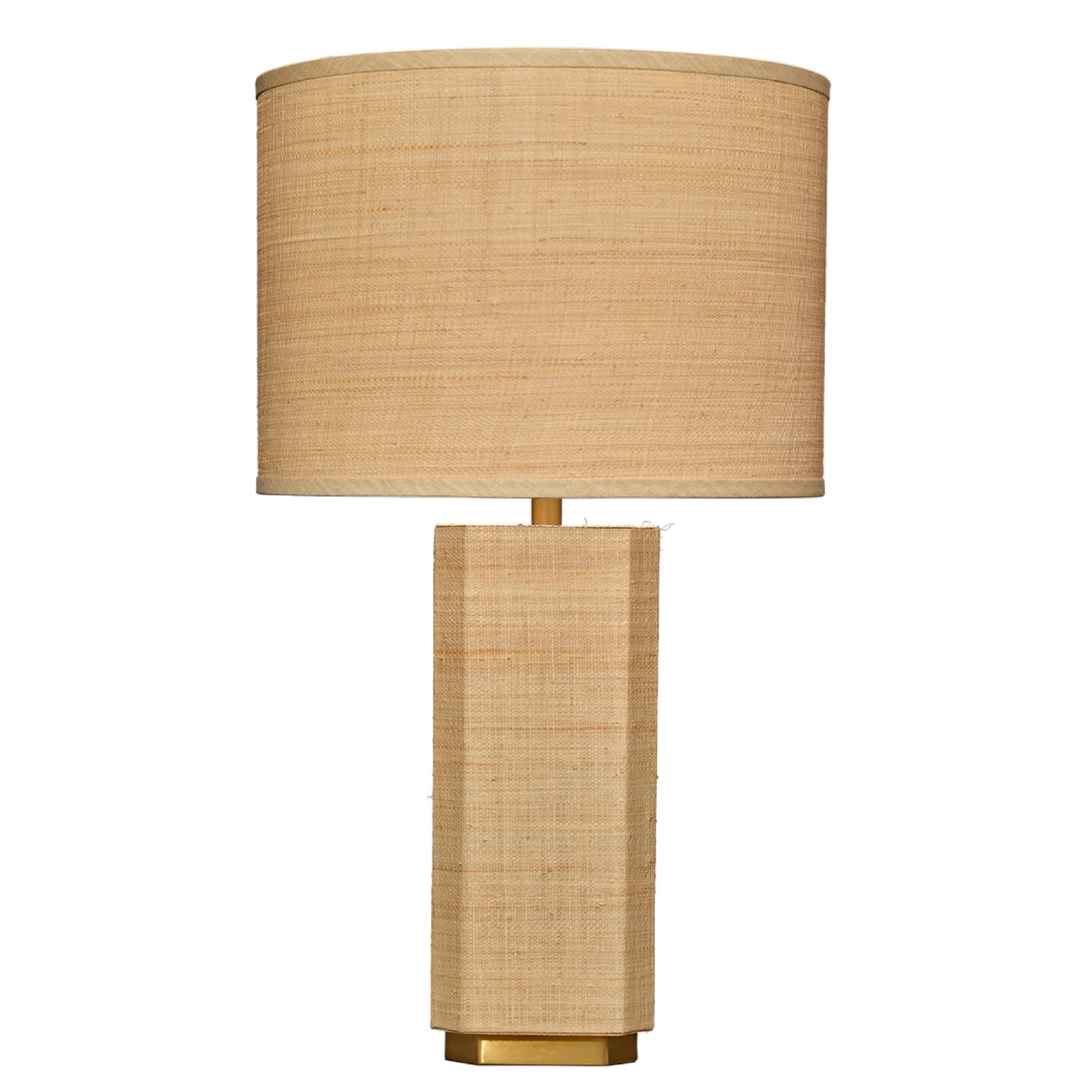 Jamie Young Company Table Lamp with Raffia Shade - 32&#x22; - Brown